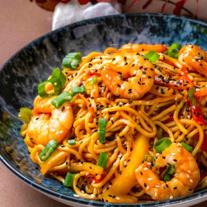 Stir Fry Noodle With Noodle Shrimp (New)